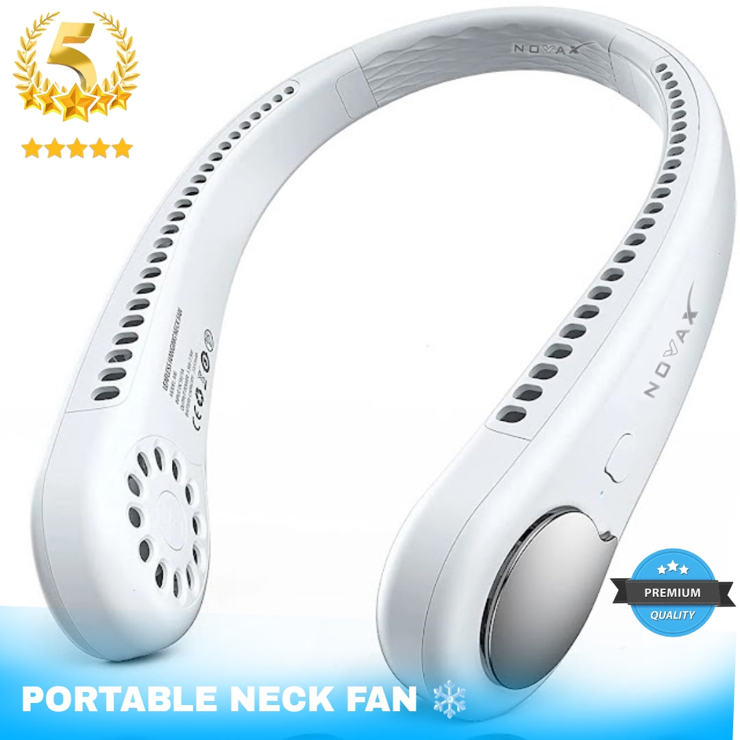 Portable Bladeless Hanging Rechargeable Neck Fan